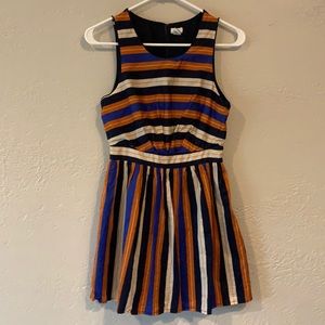 Striped Cocktail Dress